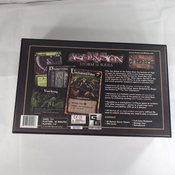 Ascension Storm of Souls Card Game tabletop Gary Games Fantasy 100% Complete - Picture 12 of 16
